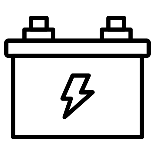 icon of a car battery